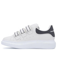 Alexander McQueen Thick-Soled Leather Sneakers 'Beige Black' 750337WIDJK9360