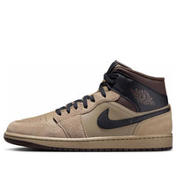 Air Jordan 1 Mid 'Khaki Baroque Brown' HV6422-200