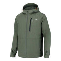 Li-Ning Logo 3-in-1 Polar Fleece Sports Windbreaker 'Green' AWBR017-2