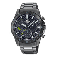 Men's CASIO EDIFICE Series Minimalistic Casual Watch Business Mens Black Analog EQS-930DC-1A