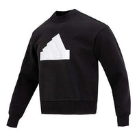 adidas Future Icons Badge of Sport Crew Sweatshirt 'Black' IC3740