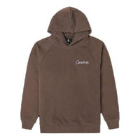 Converse Raglan Elevated Hoodie 'Brown' 10024580-A03