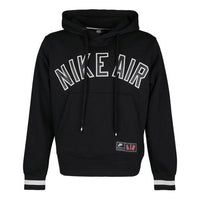 Nike Air MENS Sportswear Casual Logo Print Fleeced Black AR1818-010