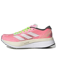 (WMNS) adidas Adizero Boston 11 'Beam Pink Beam Green' GX6656