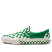 Vans Classic Slip-On 'Nextor Checkerboard - Jolly Green' VN0A38F7PVC