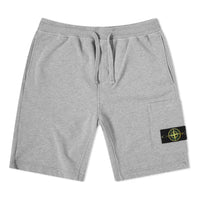 STONE ISLAND Bermuda Cargo Shorts 'Melange Grey' 741564651-V0M64