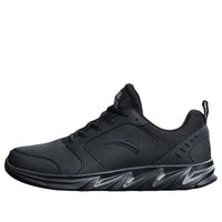 ANTA Running Series Sneakers Leather 'Black' 91815522-9