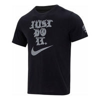 Nike Dri-Fit Graphic Fitness T-Shirt 'Black' FJ2402-010