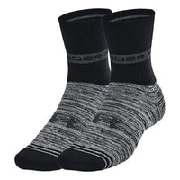 Under Armour Essential Hi Lo Socks 2-Pack 'Black' 1365746-001