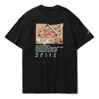 Li-Ning x Disney Crossover Pattern Printing Short Sleeve Tee 'Black' AHSR199-1