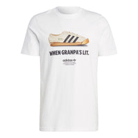 adidas originals Graphics New Age T-shirt 'White' IC8871