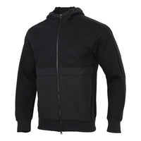 adidas Th Jkt Kn Fabmx Splicing Big Pocket Hooded Jacket Black GP0962