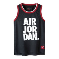 (PS) Air Jordan Mesh Jersey 'Black Red White' JD2122004GS-001