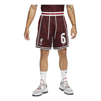 Nike LeBron x Liverpool F.C. DNA+ 8" Basketball Shorts 'Burgundy' DX0144-652