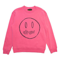 Drew House Sketch Mascot Crewneck Sweatshirt 'Hot Pink' DR-SS22-156