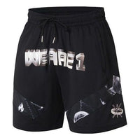Li-Ning x Glare Way Of Wade Basketball Shorts 'Black' AAPS053-1