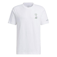 adidas Short Sleeve The Mountains Are Calling Graphic Tee 'White' IU1264
