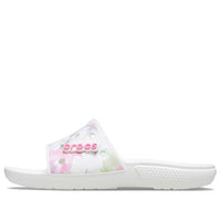 Crocs Classic Bleach Dye Slides 'White Pink' 207411-94S