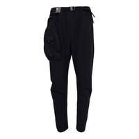 adidas Th Pnt Wv Flc Leisure Sports Training Wear Woven Trousers Men's Black GM4424