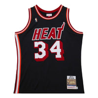 Mitchell & Ness x Miami Heat Dark HWC 2013-14 Jersey 'Ray Allen 34' AJY46495-MHE13RALBLCK