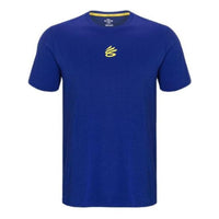 Under Armour Curry Logo T-shirt 'Royal Blue' 1377545-400