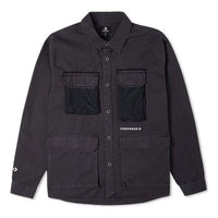 Converse Cozy Utility Woven Shirt 'Black' 10025053-A03