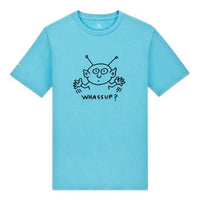 Converse x Keith Haring Alien T-Shirt 'Haring Blue' 10025063-A01