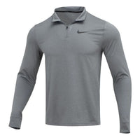 Men's Nike Sports Training Casual Long Sleeves Gray T-Shirt DM5504-070
