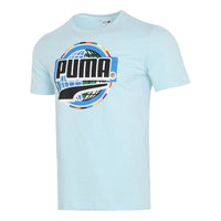 PUMA Graphic T-Shirt 'Blue Black' 531307-50
