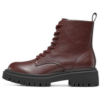 (WMNS) Skechers Modern Rugged 'Burgundy' 167344-BURG