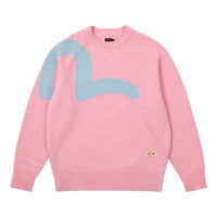 Palace X Evisu Seagull Knit Pink Nectar Logo Sweater 'Pink' P21EVKW002