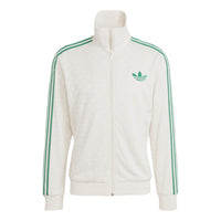 adidas originals Adicolor 70s Monogram Track Top 'White Green' IP6981