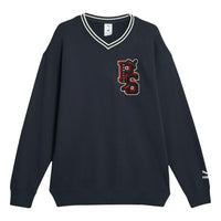 PUMA x STAPLE V Neck Crew TR 'New Navy' 622243-16