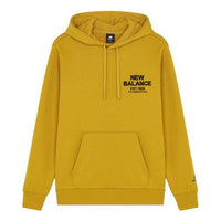 New Balance Men's New Balance Casual Sports Hooded Pullover Long Sleeves Yellow AMT14317-MSU