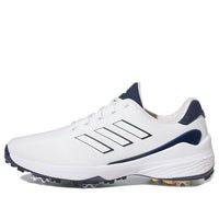 adidas ZG23 Golf Shoes 'White Collegiate Navy Solar Gold' HP2224