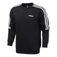 adidas M Crew 3S Training Sports Pullover Black EI8994