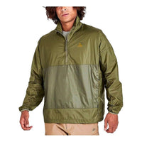 Nike Acg Half-Zip Windbreaker Jacket 'Olive' DN3953-378