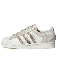 (WMNS) adidas Originals Superstar 'White Brown' IG3004
