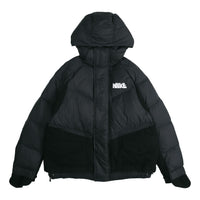 Nike x sacai Loose Splicing hooded Down Jacket 'Black' CT3269-010
