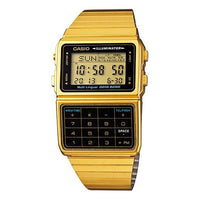 CASIO Quartz Waterproof Analog Mens Gold Digital DBC-611G-1
