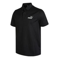 PUMA Essentials Polo Shirt 'Black' 671927-01