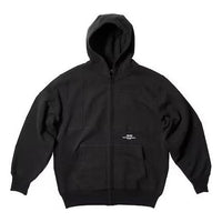 Palace X Engineered Garments FW22 Heavy Patchwork Zip Hood Jacket 'Black' P23CS191