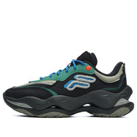 (WMNS) FILA FUSION Bianco 2 Sneakers 'Black Green Blue' T12W311103FBF