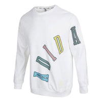 adidas Neo Logo Hoodie 'White' HM9993