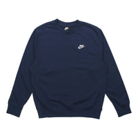 Nike Basic Chest logo Round Neck Navy Blue BV2667-410