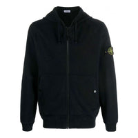 STONE ISLAND Cotton Zip-Up Jacket 'Black' 791561620-V0029