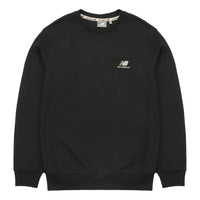New Balance Athleisure Casual Sports Round Neck Pullover Long Sleeves Black 5CB33223-BK