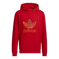 Men's adidas originals CNY Limited Multi-Color Logo Printing Red HD0318