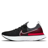 Nike React Infinity Run Flyknit 'Black University Red' CD4371-014