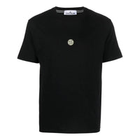 STONE ISLAND Plain Logo T-shirt 'Black' 78152NS87-V0029